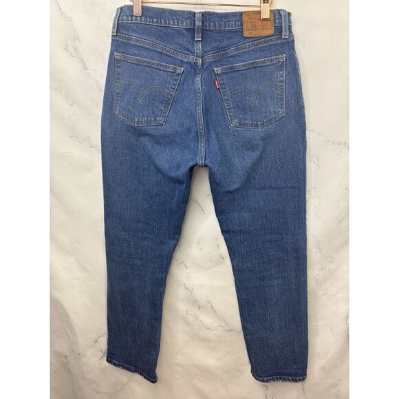 Levi's 501 Premium Original High Rise Button Fly Denim Jeans Womens 29 Retro - Picture 10 of 16